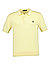 Polo-Shirt, Baumwoll-Strick, gelb - gelb