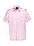 Kurzarmhemd, Modern Fit, Baumwolle, pinkmeliert - pink