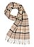 Schal, Reines Kaschmir, beige kariert - beige