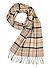 Schal, Reines Kaschmir, beige kariert - beige