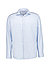 Hemd, Slim Fit, Baumwolle, himmelblau gestreift - himmelblau