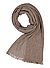 Schal, Wolle, braun-beige gestreift - braun-beige