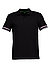 Polo-Shirt Paddy, Slim Fit, Baumwolle, schwarz - schwarz