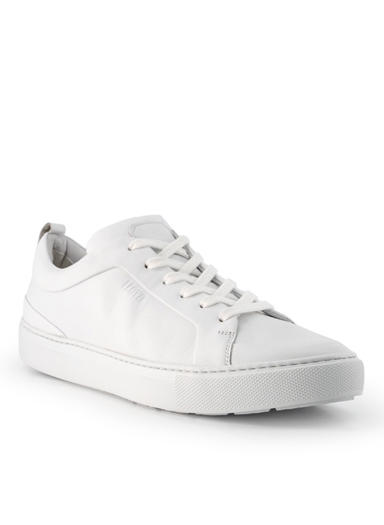 Sneaker, Leder, weiß