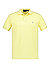 Polo-Shirt, Custom Slim Fit, Baumwoll-Piqué, pastellgelb - pastellgelb