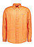 Hemd, Custom Fit, Reines Leinen, orange - orange