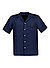 Kurzarmhemd, Classic Fit, Reines Leinen, navy - navy