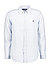 Hemd, Custom Fit, Reines Leinen, hellblau-weiß gestreift - hellblau-weiß