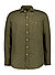 Hemd, Custom Fit, Reines Leinen, olivgrün - olivgrün