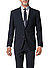 Sakko, Slim Fit, Schurwoll-Stretch, dunkelblau - dunkelblau