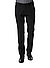 Hose, Slim Fit, Schurwoll-Stretch, schwarz - schwarz