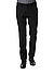 Hose, Slim Fit, Schurwoll-Stretch, schwarz - schwarz