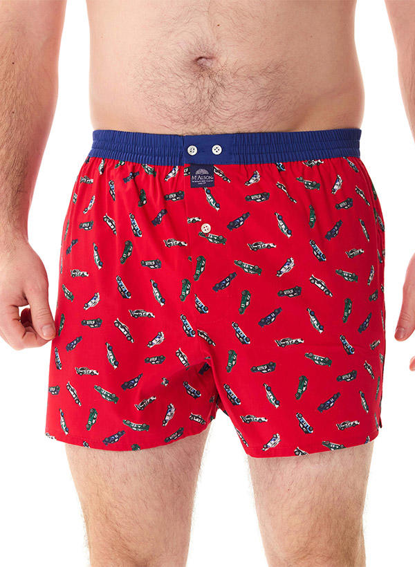 MC ALSON Boxershorts 5255/rot