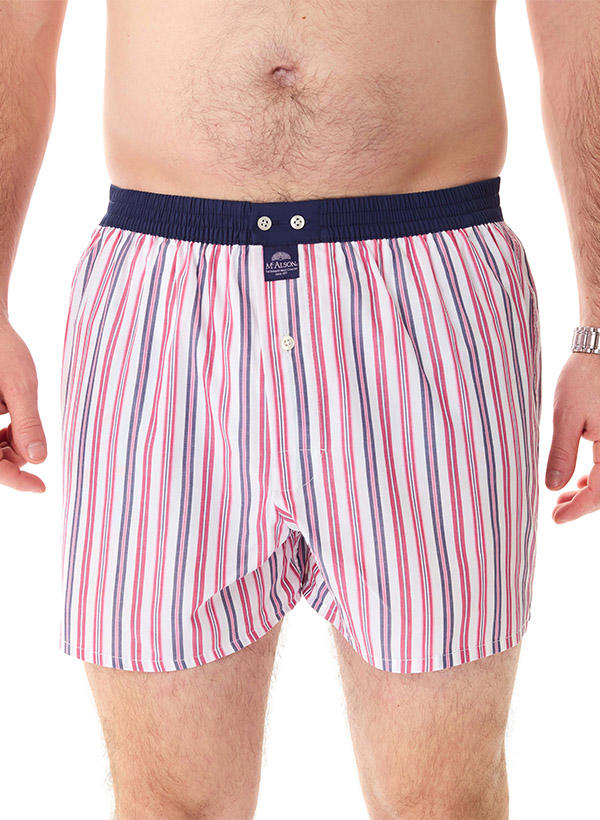 MC ALSON Boxershorts 5205/weiß-rot