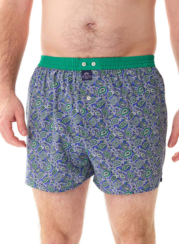 MC ALSON Boxershorts 5244/blau-grün