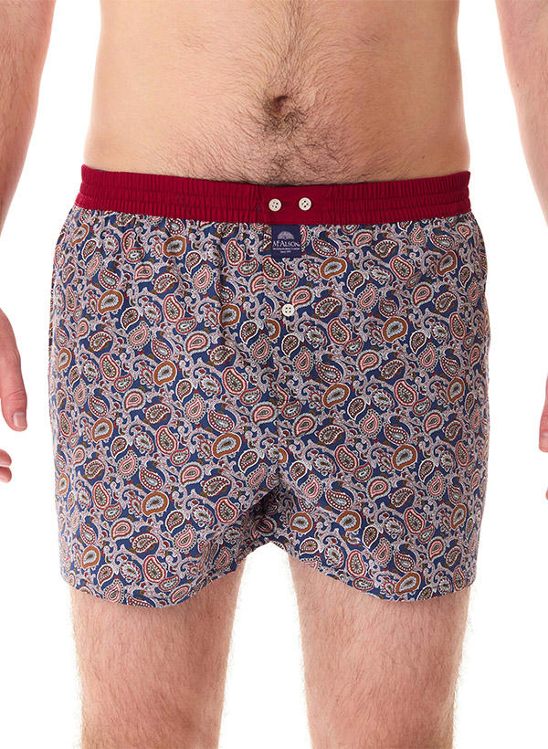 MC ALSON Boxershorts 5245/dunkelblau-braun
