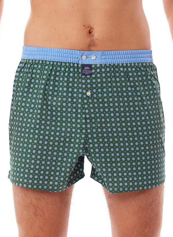 MC ALSON Boxershorts 4236/grün