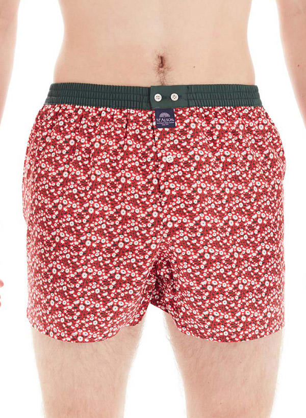 MC ALSON Boxershorts 4824/rot