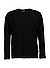 Longsleeve Darian, Baumwoll-Jersey, schwarz - schwarz