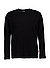 Longsleeve Darian, Baumwoll-Jersey, schwarz - schwarz