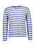 Pullover Livian, Wolle-Alpaka, blau gestreift - blau