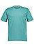 T-Shirt, Regular Fit, Bio Baumwolle, seegrün - seegrün