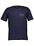T-Shirt, Regular Fit, Bio Baumwolle, dunkelblau - dunkelblau