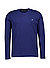 Longsleeve, Shaped Fit, Bio Baumwolle, navy - navy