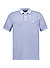 Polo-Shirt, Regular Fit, Bio Baumwoll-Piqué, blau - blau