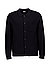 Cardigan Vincenor, Baumwolle, schwarz - schwarz