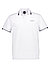 Polo-Shirt, Baumwoll-Piqué, weiß - weiß