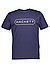 T-Shirt, Baumwolle, dunkelgrau - dunkelgrau