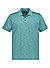 Polo-Shirt, Baumwoll-Jersey, grün gestreift - grün