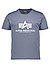 T-Shirt, Baumwolle, jeansblau - jeansblau