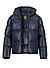 Daunenjacke Resolve, Mikrofaser wasserabweisend, dunkelblau - dark ink