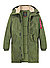 Parka, Nylon, dunkelgrün - dunkelgrün