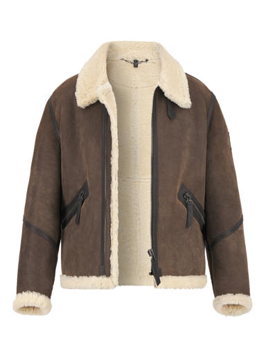 Lederjacke Winterbrook, Lammleder, light-braun natural