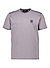 T-Shirt, Baumwolle, grau - tornado grey