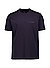T-Shirt, Regular Fit, Baumwolle, navy - navy