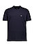 T-Shirt, Regular Fit, Baumwolle, navy - navy