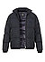 Daunenjacke, Mikrofaser, navy - navy