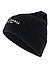 Mütze, Mikrofaser, schwarz - schwarz