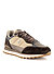 Sneaker Newport, Veloursleder-Textil, braun-taupe - braun-taupe
