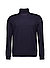 Rollkragenpullover Gordon-6, Schurwolle, navy - navy