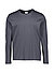 Longsleeve Arvid, Baumwoll-Jersey, stahlgrau - stahlgrau