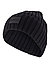 Mütze Conrad 3, Wolle, schwarz - schwarz