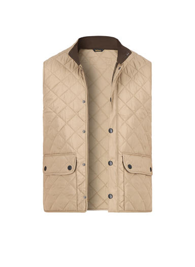 Steppweste Lowerdale Gilet, Mikrofaser, beige