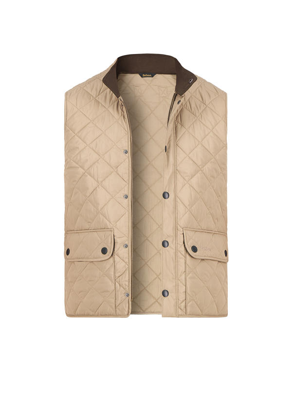 Barbour Weste Lowerdale Gilet stone MGI0245ST34