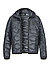 Daunenjacke, Mikrofaser wasserabweisend, grau - grau