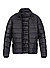 Daunenjacke, Nylon, schwarz - schwarz